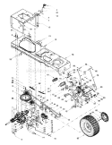 Page E Diagram and Parts List for 13AU604H401 1999 Yard Man Lawn Tractor